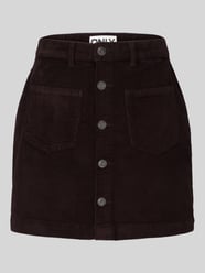 Eng anliegender Mini-Rock aus Baumwoll-Mix Modell 'AMAZING' von ONLY - 10
