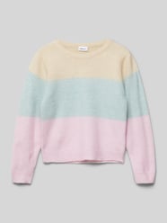 Gebreide pullover met ronde hals, model 'NASILLE' van Name It Roze - 32