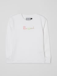 Sweatshirt aus Baumwolle Modell 'Dallas' von Raizzed Weiß - 46