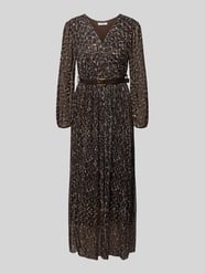 Midi-jurk met riem model 'Ka44iriaa' van ZABAIONE - 34