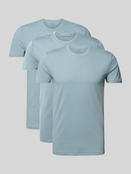 zestaw t-shirtów o kroju regular fit z czystej bawełny w zestawie 3 szt. od Polo Ralph Lauren Underwear - 28