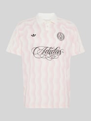 Regular Fit Poloshirt mit Logo-Details von adidas Originals Pink - 4
