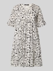 Sukienka kaftan o linii a z czystej bawełny model 'FUOCO' od Weekend Max Mara - 21