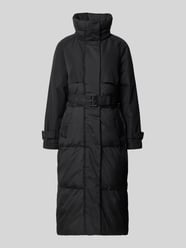 Gewatteerde lange jas met riem, model 'Chiara' van JOOP! - 12