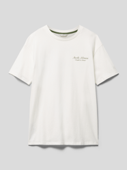 T-Shirt mit Statement-Print von Mango Weiß - 8
