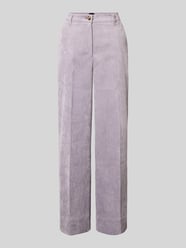 Wide leg corduroy broek met riemlussen, model 'TACODI' van BOSS Orange - 28