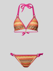 Bikini-Set mit Neckholder Modell 'LIKOSIMA' von Banana Moon Orange - 1