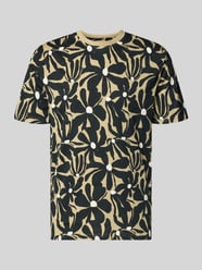 męski t-shirt o kroju regular fit z czystej bawełny model 'PERRY' od ONLY & SONS - 35
