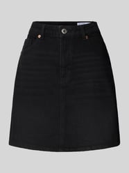 Spódnica jeansowa o kroju regular fit z 5 kieszeniami model ‘TESSA’ od Vero Moda - 2
