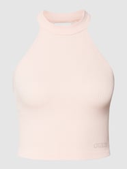 Top mit Spitzenbesatz Modell 'TORI' von Guess Pink - 2