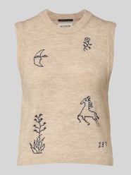 Regular Fit Pullunder mit Alpaka-Anteil von Scotch & Soda Beige - 31
