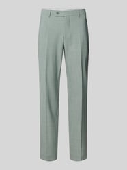 Regular fit pantalon met persplooien van HECHTER PARIS - 37