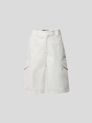 Bermudas mit Cargotaschen von MSGM Weiß - 38