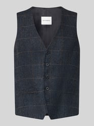 Regular Fit Weste aus reiner Viskose mit Paspeltasschen von ROY ROBSON - 14