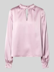 Blusenshirt mit Raffungen von Rinascimento Pink - 30