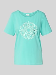 Regular fit T-shirt van katoenmix van s.Oliver RED LABEL - 14