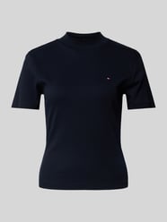 T-Shirt mit Label-Stitching Modell 'CODY' von Tommy Hilfiger Blau - 11