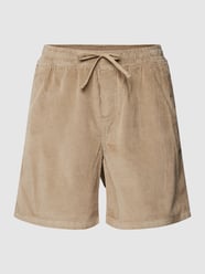 Korte broek in riblook van Jack & Jones Wit - 13