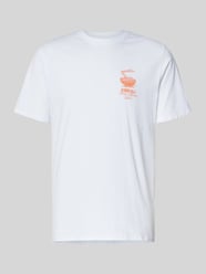 T-shirt z nadrukiem z logo model ‘RAMEN PALACE’ od Edwin - 4