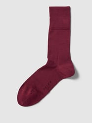 Socken mit Label-Print Modell 'Tiago' von Falke Lila - 34