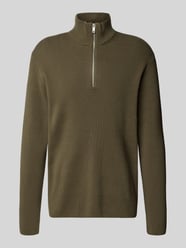 Sweter z dzianiny z kołnierzem od Lindbergh - 6