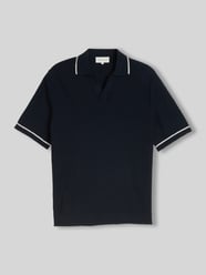 Regular Fit Poloshirt aus reiner Baumwolle in Strickoptik von Tom Tailor - 7