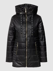Steppjacke mit Kapuze von LIU JO SPORT Schwarz - 9