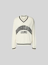 Pullover in Strick-Optik von MM6 Maison Margiela - 24