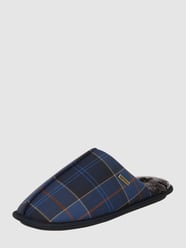 Hausschuhe mit Kunstfellfutter  von Barbour Blau - 37