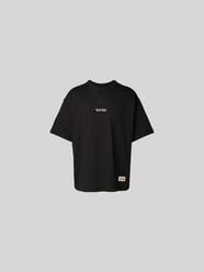 T-Shirt mit Label-Details von Evisu Schwarz - 9