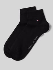 Skarpety stopki z mieszanki bawełny w zestawie 2 szt. model ‘2ER QUARTER’ od Tommy Hilfiger - 21