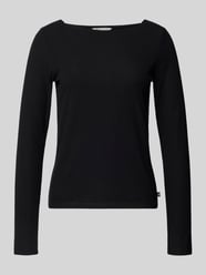 Slim fit shirt met lange mouwen van viscosemix van Tom Tailor Denim - 21