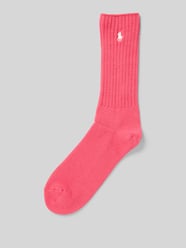 Socken mit Label-Stitching von Polo Ralph Lauren Underwear Pink - 15