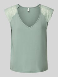 Regular Fit T-Shirt mit Kappärmeln Modell 'PETRA' von Only - 23