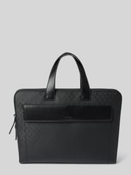 Laptoptasche mit Tragehenkeln Modell 'SLEEK' von CK Calvin Klein - 1