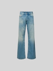 Flared Fit Jeans mit Logo-Patch von Diesel - 16
