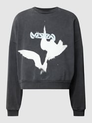 Sweatshirt mit Motiv-Print - MATW X REVIEW von Review X MATW Grau - 5