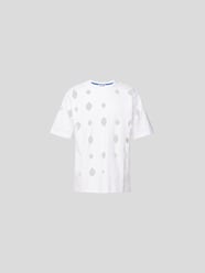 T-Shirt mit Cut Outs von Kochè Weiß - 5