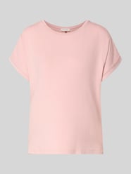 T-Shirt aus Viskose-Mix mit Rundhalsausschnitt von Christian Berg Woman Pink - 45