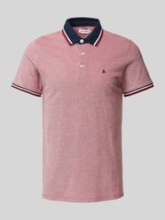 Slim Fit Poloshirt mit Logo-Stitching Modell 'PAULOS' von Jack & Jones - 8