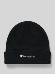 Beanie mit breitem Umschlag und Logo-Stitching von Champion - 34