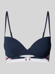 Push Up Bikini-Oberteil mit verstellbaren Spaghettiträgern von TOMMY HILFIGER - 29