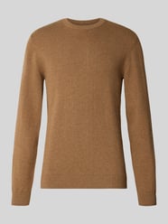 Strickpullover aus Baumwoll-Kaschmir-Mix mit Rundhalsausschnitt von MCNEAL - 1