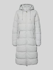 Gewatteerde lange jas met steekzakken van camel active - 6