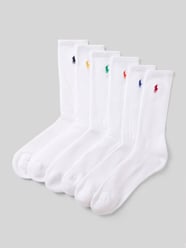 Socken aus Baumwoll-Mix im 6er-Pack von Polo Ralph Lauren Underwear - 9
