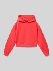 Bluza z kapturem o luźnym kroju z mieszanki bawełny od s.Oliver RED LABEL - 6