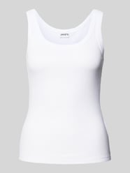 Tanktop in Ripp-Optik von Jake*s Casual Weiß - 34