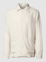 Freizeithemd mit Eingrifftaschen von Selected Homme Weiß - 41