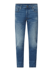 Straight Tapered Fit Jeans mit Stretch-Anteil Modell '3301' von G-Star Raw Blau - 39