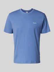 T-shirt z czystej bawełny w kroju regular fit model 'CONNOR' od Pepe Jeans - 3